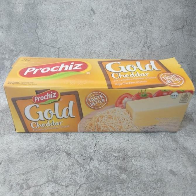 

Grosir Prochiz Gold Cheddar Cheese / Keju Prochiz Gold
