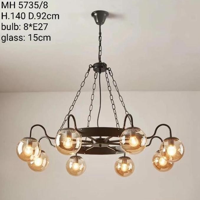 Promo Lampu Hias Gantung Klasik Modern Mh-5735/8