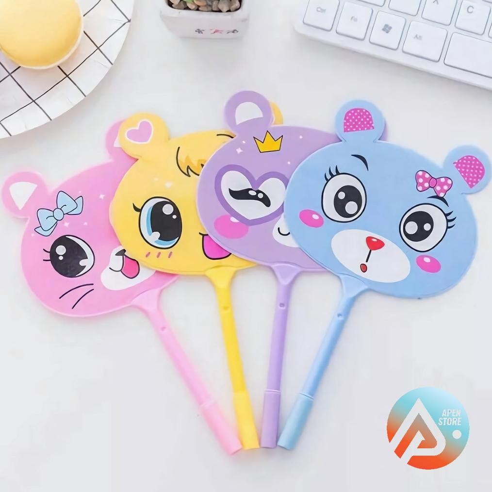 

BARU APEN PENA KIPAS GAMBAR KARAKTER HEWAN BUAH LUCU PULPEN ANIMAL FRUIT AKSESORIS BARANG UNIK SOUVENIR