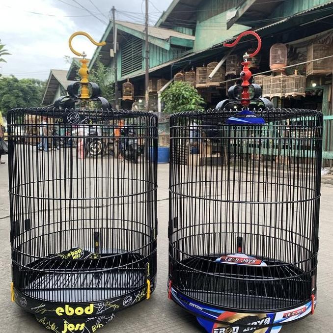 SANGKAR KANDANG MURAI EBOD JAYA DECAL BAMBU NO 2 & 3