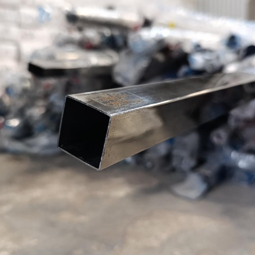 Original Pipa Hollow Stainless Steel Kotak 40X40Mm Tebal 1Mm Sus 201 / 304