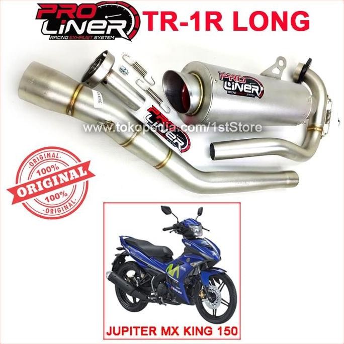 Orinal Pror TR-1R Long Jupiter MX King 150 Knalpot Racing Ori 1