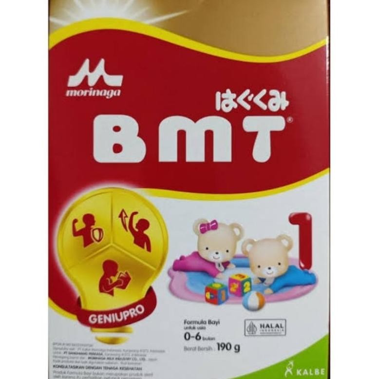 Morinaga BMT ( 0-6 bulan) dan Chilmil ( 6-12 bulan) 190 gram AST