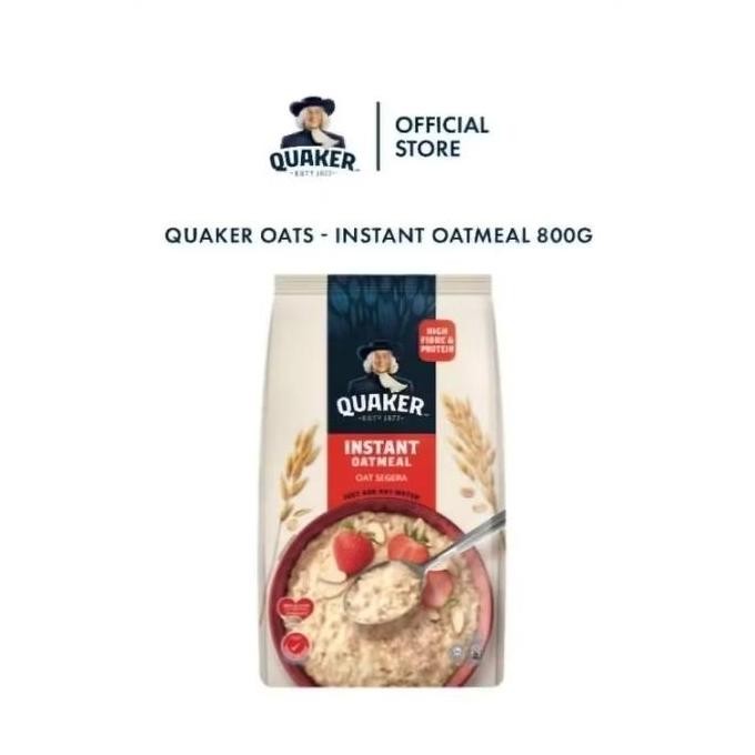 

Quaker Oat Instant Oatmeal 800G Terlaris