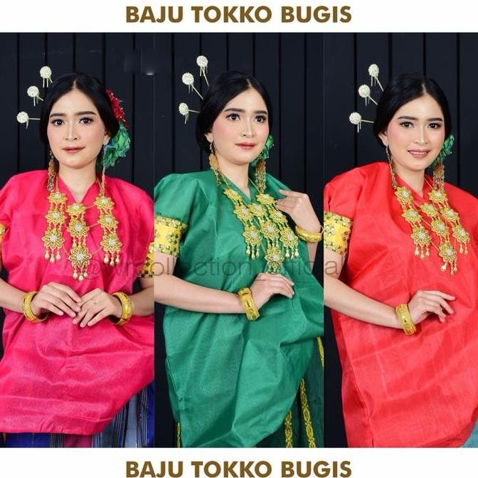 Baju Bodo Tokko Prempuan Baju Adat Asli Bugis Tari