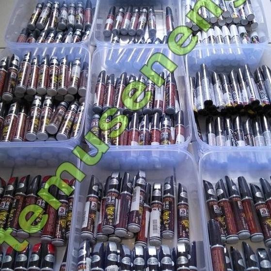 Promo  Platinum Grey Metalic Abu Tua Spidol Cat Mobil Motor Anti Gores Baret