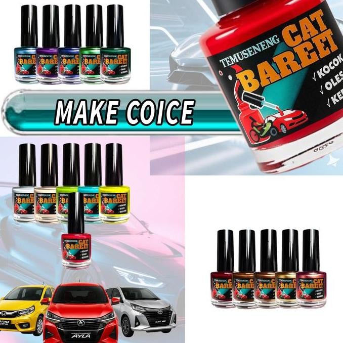 Terbaruu  Cat Hitam Doff Black Dof Black Matte Dop Cat Oles Penghilang Lecet Baret Mobil Motor Seped