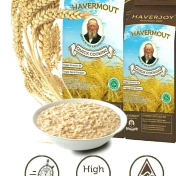 

Havermout Haverjoy Quick Vooking 1Kg/ 100% Sereal Oat Australia Terbaru