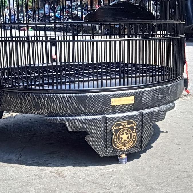 SANGKAR KANDANG MURAI PVC DECAL BnR ULTIMATE CARBON TERBARU NO 2
