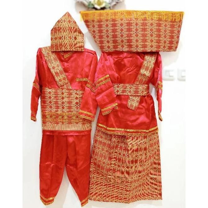 Baju Adat Batak Anak Tk Sd Cewek Cowok / Pakaian Adat Batak Laki Perempuan