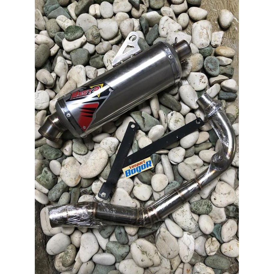 Knalpot Best3 Vespa Matic
