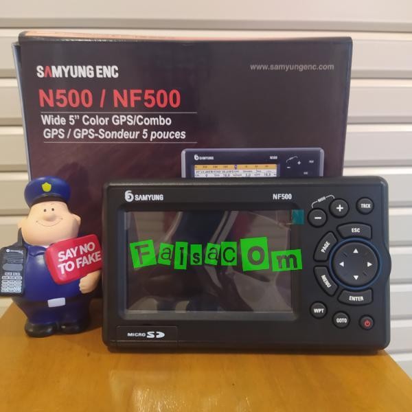 Samyung Nf500 5.0" Chartplotter And Fish Finder Combo (Echo Sounder) Original Dan Terpercaya