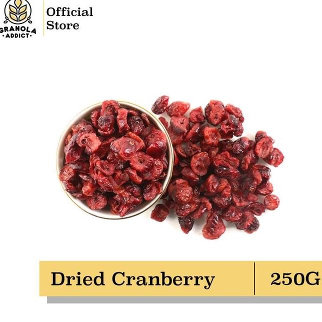 

Buah Dried Cranberry Cranberries Kering 250G