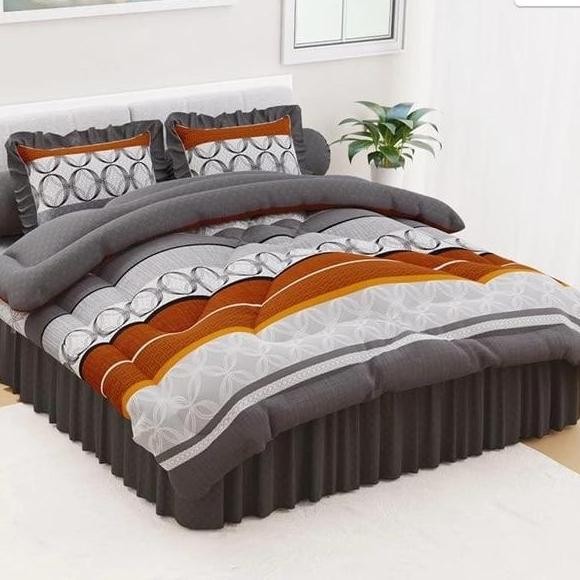 Satu Set Bed Cover California My Love 180X200 Bedcover Sprei Rumbai