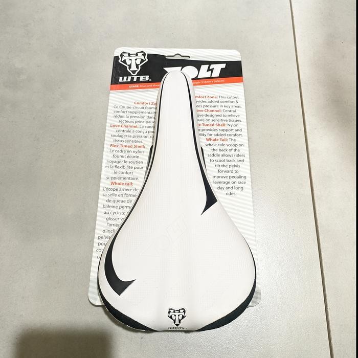 Saddle (Jok Sepeda) Wtb L Volt Pro  White Original Dan Terpercaya