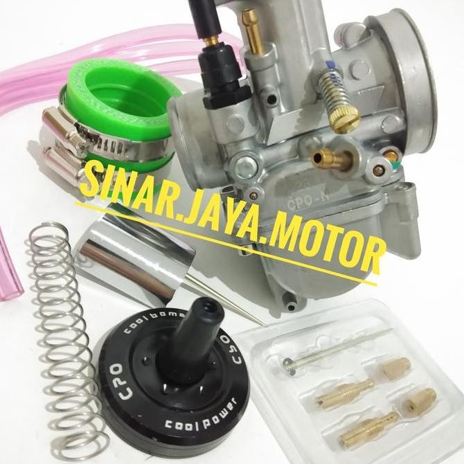 Karburator Karbu Pwk 28 Cpo Power jet Bonus Jarum Pilot jet Men jet