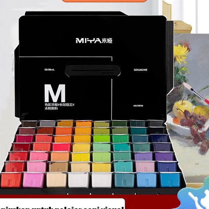 

Miya Gouache Gouache Set Cat 2436 Warna 30Ml Cat Untuk Cat Air Perlengkapan Seni Murid