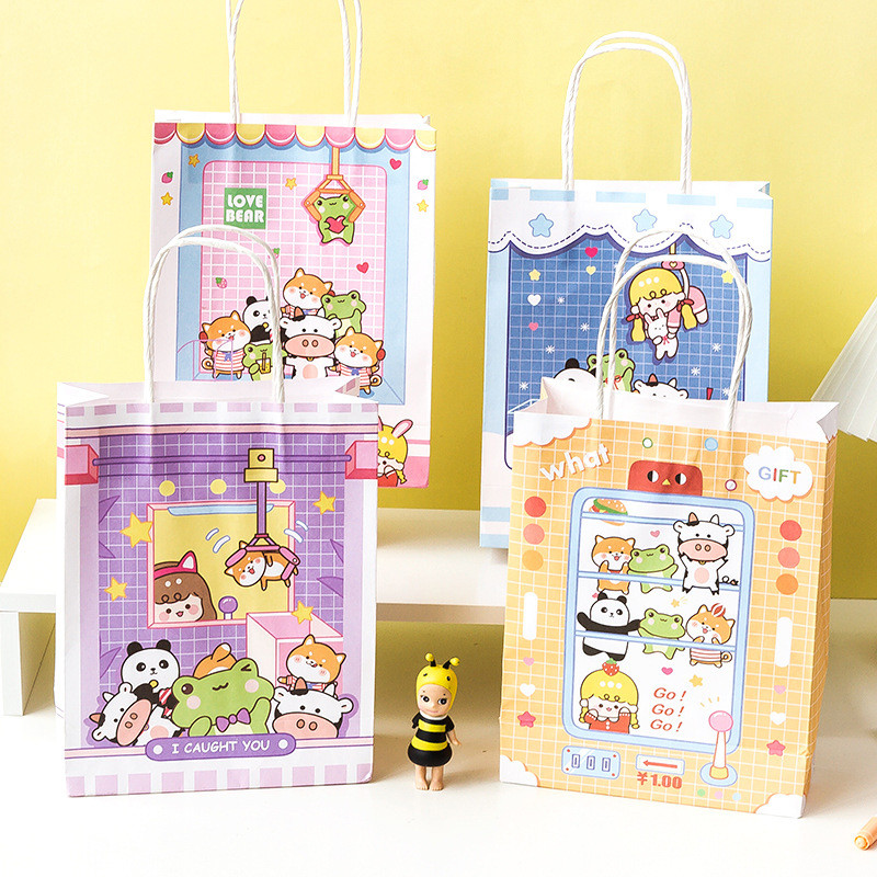 

PAOPAO Paperbag Panda & Teman Baik Character Gift Bag Premium