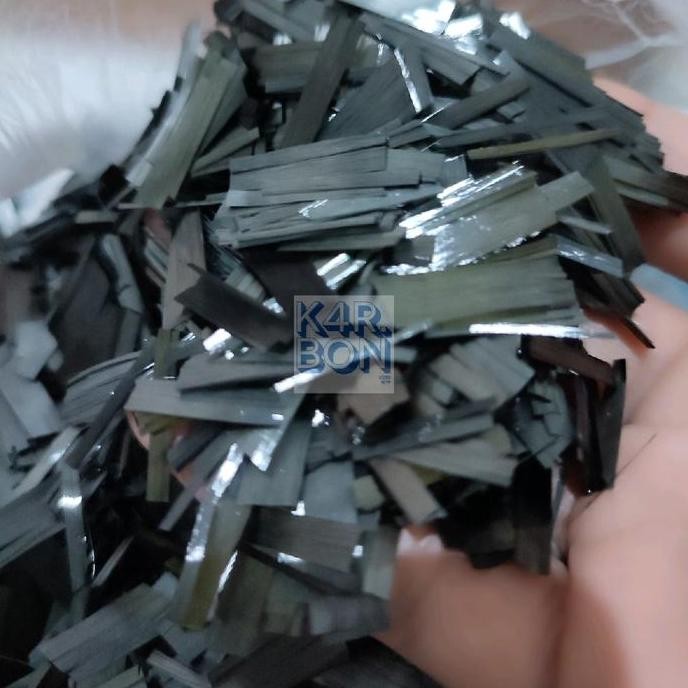 Promo Serat Carbon Forged Chopped Serat Carbon Asli 50 Gram COD