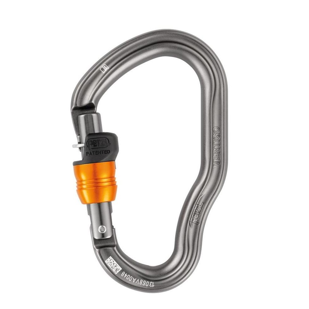 PETZL VERTIGO WIRE LOCK - CARABINER FOR PROGRESSION LANYARD ORIGINAL DAN TERPERCAYA