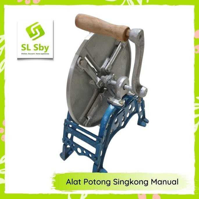 ALAT PEMOTONG KERIPIK KENTANG KETELA SINGKONG MANUAL SNACK MAKER BESI