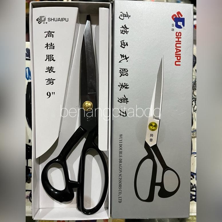 

Baru Gunting Kain SHUAIPU 8" 9" 10" - Gunting Jahit Kain Serbaguna
