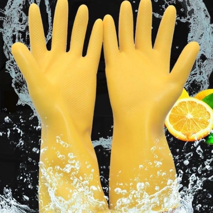 Sarung Tangan Karet Latex Tebal Size S Xl Alat Kebersihan