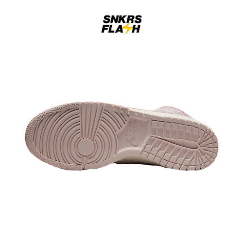 NIKE Dunk Hi 1985 Barely Rose Denim Sepatu Sneakers Pria - DQ8799100 - Size 44.5