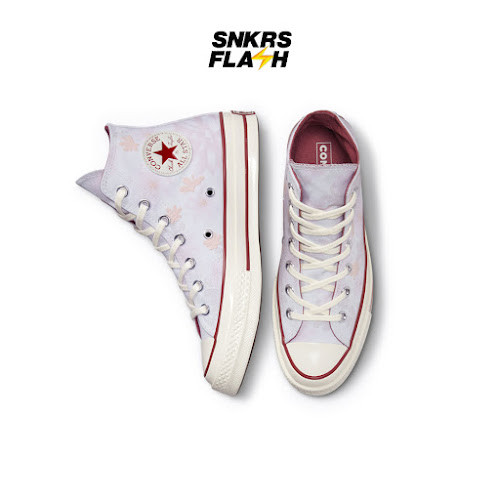 CONVERSE Chuck 70 Egret Barely Rose Cedar Sepatu Sneakers Pria - A00834C - Size 35