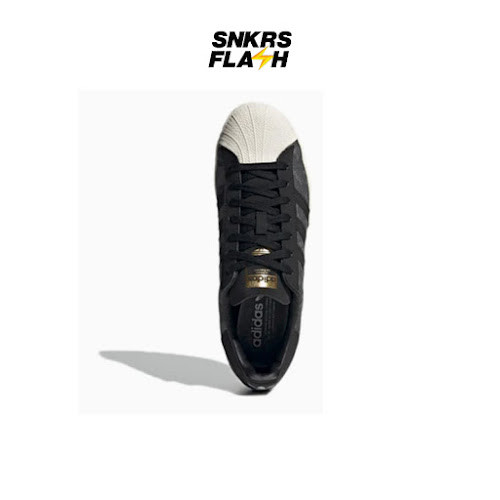 ADIDAS Superstar Atmos Denim Pack Grey Sepatu Sneakers Pria - GW3470 - Size 44.7