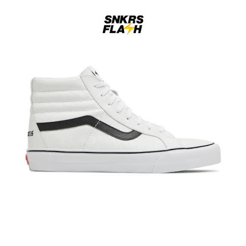 VANS Sk8 Hi Reissue Vly Lx Noon Goons White Sepatu Sneakers Pria - VN0A4BVH616 - Size 44.5