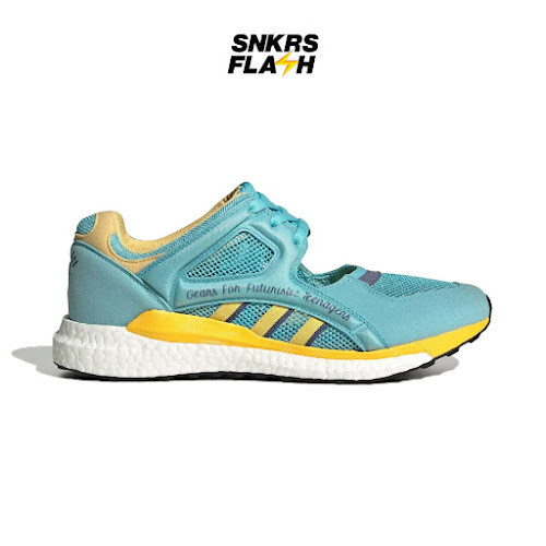 ADIDAS Eqt Racing Human Made Aqua Sepatu Sneakers Pria - GX7917 - Size 42.7