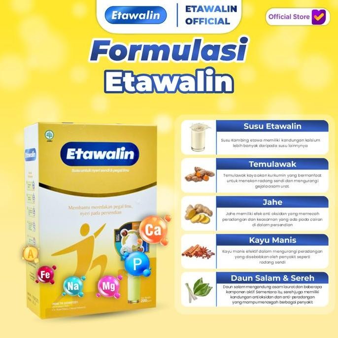 

Paket 3 Box Etawalin - Susu Kambing Etawa Menjaga Kepadatan Tulang Kualitas Terbaik Harga Termurah