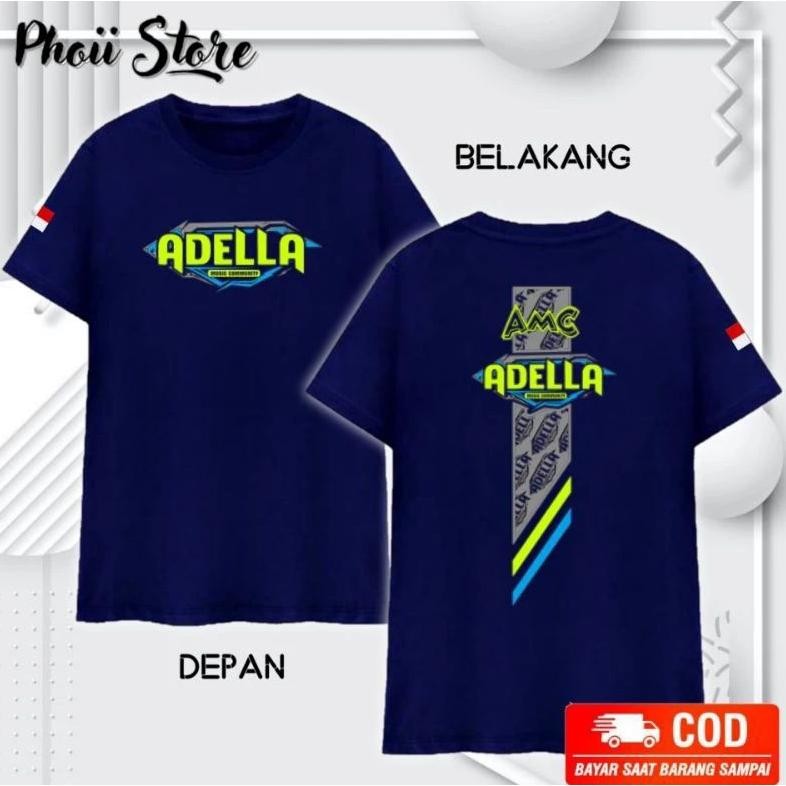 Promo Kaos Adella Amc Original Distro Bisa Dipake Priawanita