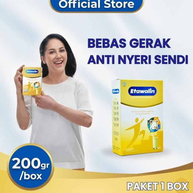 

Etawalin Susu Kambing Etawa Bantu Atasi Masalah Tulang Dan Persendian - 1 Box Kualitas Terbaik Harga Termurah