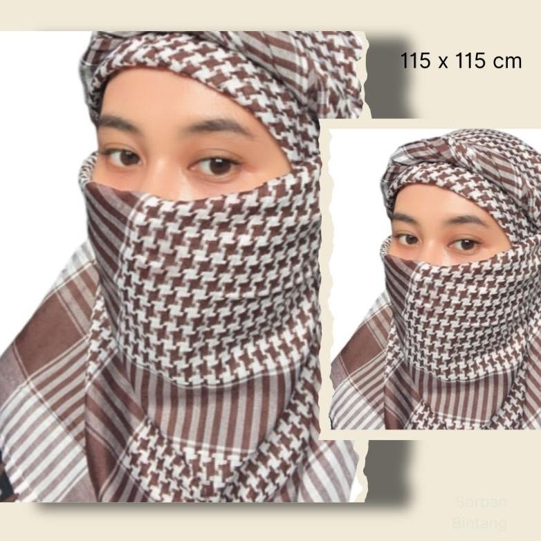 SORBAN ARAB PRIA  SORBAN WANITA  SORBAN BERKUALITAS AST