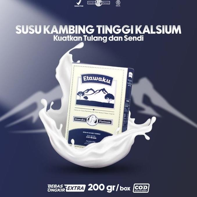 

Etawaku Platinum Susu Kambing Etawa Original 1 Box Kualitas Terbaik Harga Termurah