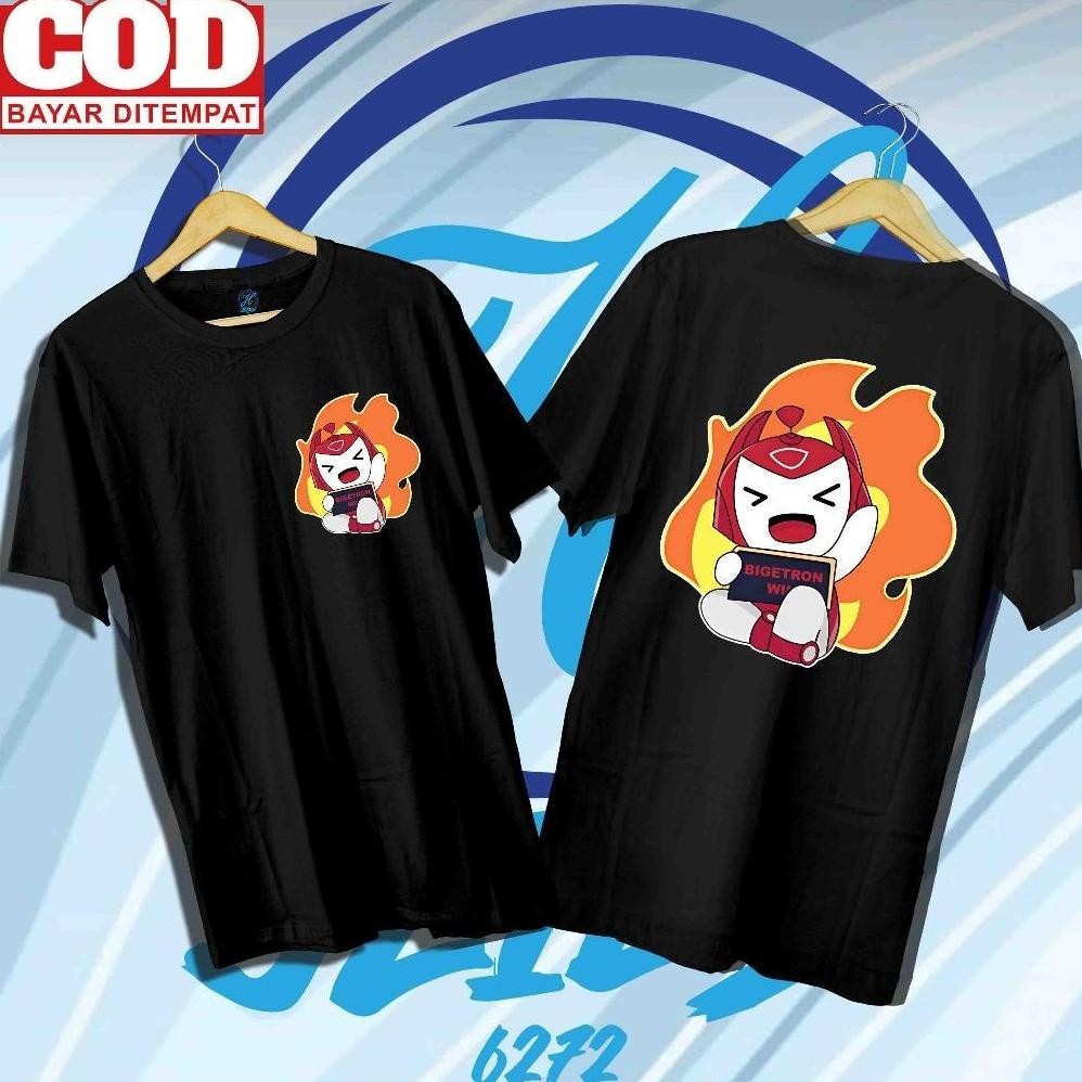 Promo (08) Kaos Distro Fashion Jlies Motif Tim Mpl Id Bigetron Alpha Emote Bigetron Win Mlbb Bisa Ka