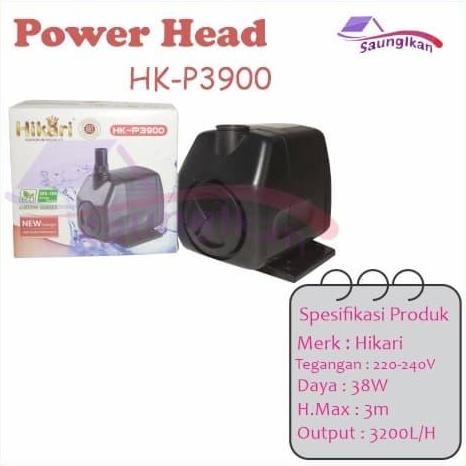 Pompa Air Power Head Aquarium Aquascape Hikari Hk P 3900 P3900