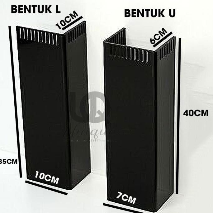 Tower Overflow Box Acrylic - Overflow Box Akrilik Aquarium Aquascape