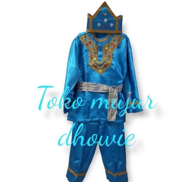 Baju Anak Laki Adat Sulawesi Utara / Adat Gorontalo Anak Laki Tk Sd