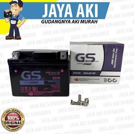 Berkualitas Aki motor Beat Fi Esp Karbu Street Vario 110 Supra X 125 GS GTZ5 Aki kering siap pakai A
