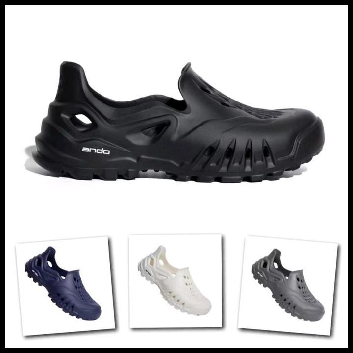 Terlaris Ando Maestro Sepatu Slipon Pria Sepatu Karet Terbaru Size 40&44 Good Quality