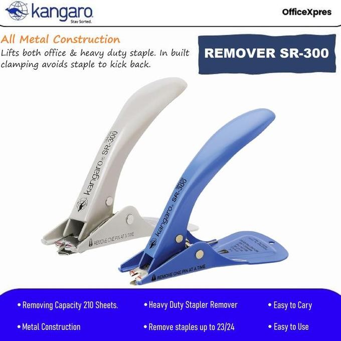 

Pencabut Staples / Alat Pelepas Isi Staples / Remover SR 300 Kangaro