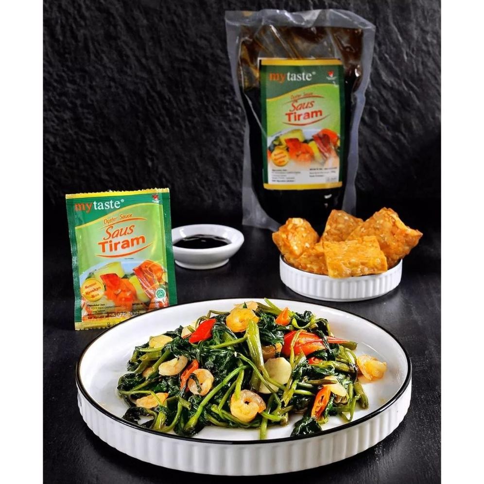 

My Taste Saus Tiram 500gr Saus Tiram Oyster Sauce Saus Tiram Kiloan Sachet Saus Tiram Halal Bumbu Masakan RB10