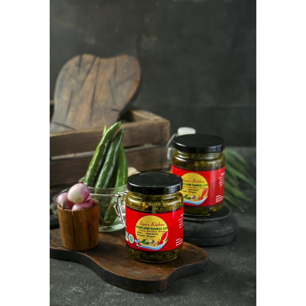 

Cumi Asin Sambal Ijo Berat 400gram Berat Isi 200gram RB10