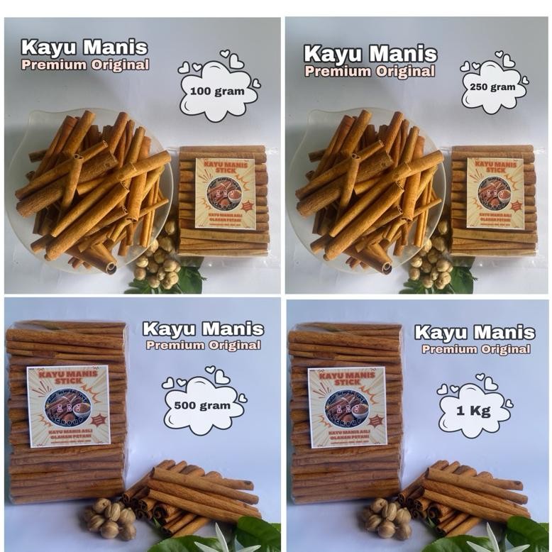 

Kayu Manis Batang. 500 Gram Alami Tanpa Bahan Kimia RB10