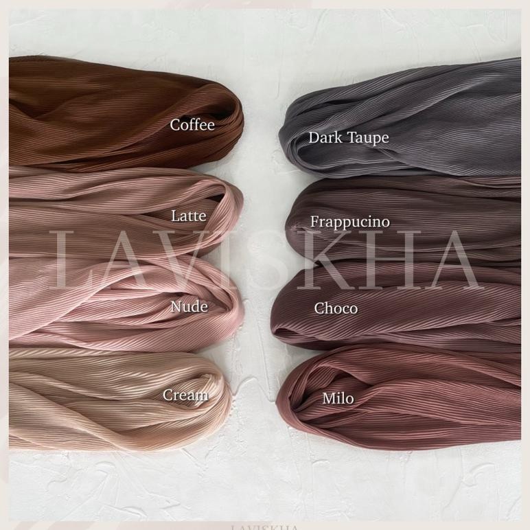 Ds_12 Syarii Pashmina Plisket Jumbo Buttonscarves Non Logo 200X80Cm Pleated Super Mini Hijab Menutup