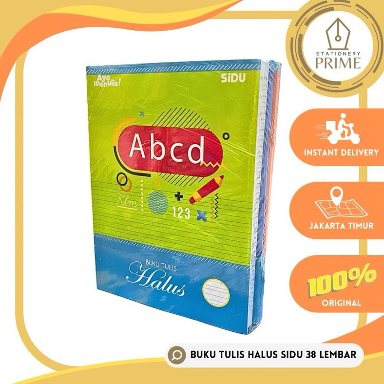 

Buku Tulis Halus / Buku Garis 3 Sinar Dunia SIDU ( 1 Pack isi 10 Buku )
