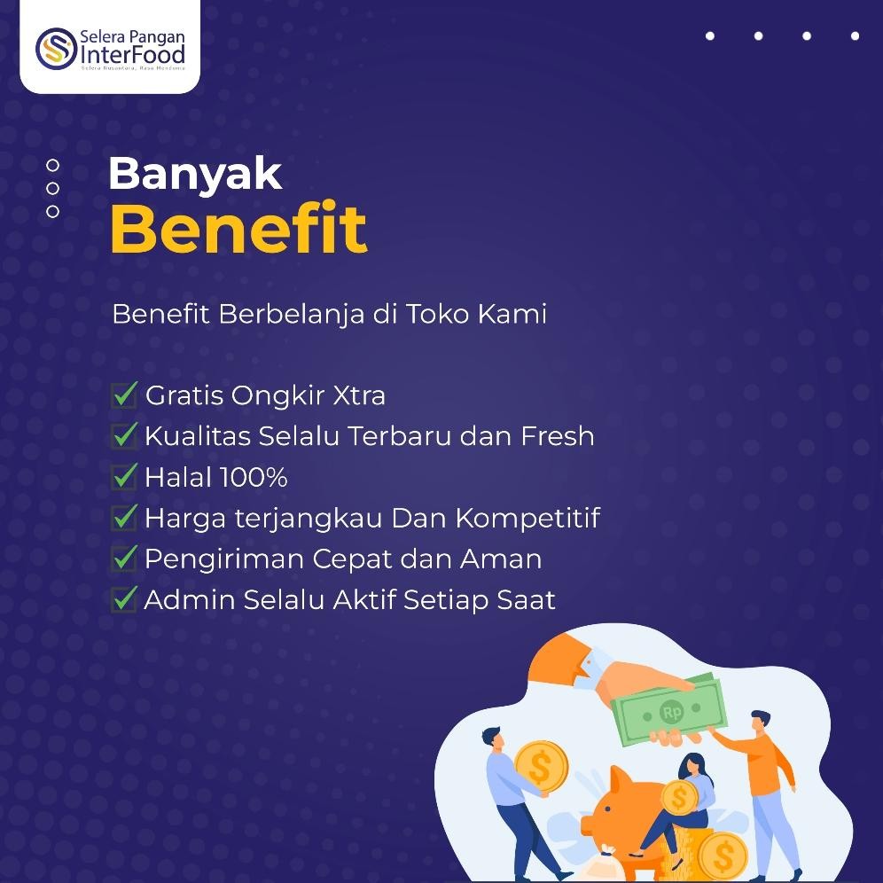 

Selera Pangan Interfood Bumbu Biang Tepung Fried Chicken 1kg